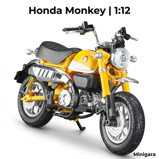 Honda Monkey vàng trắng