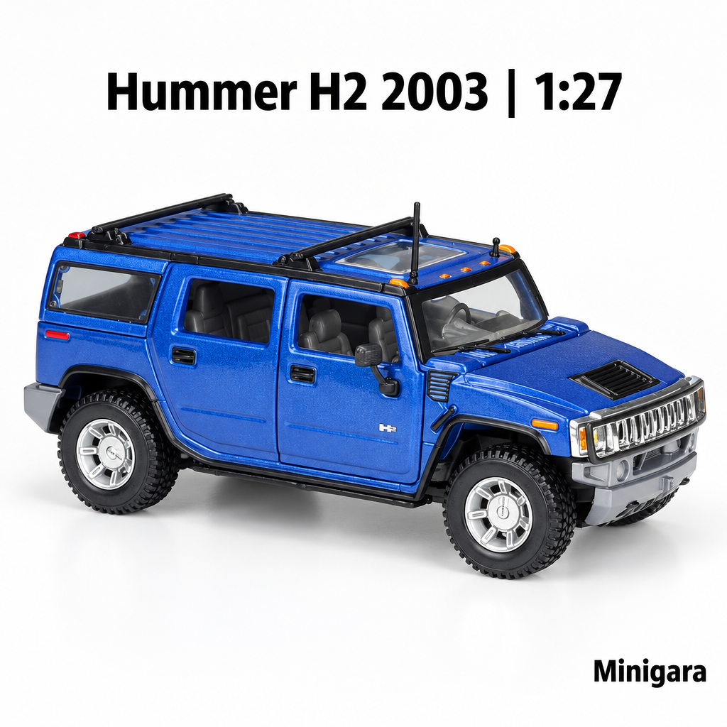 Hummer H2 xanh