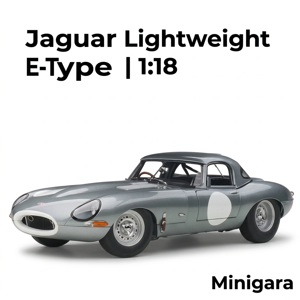 Jaguar Lightweight E-Type bạc