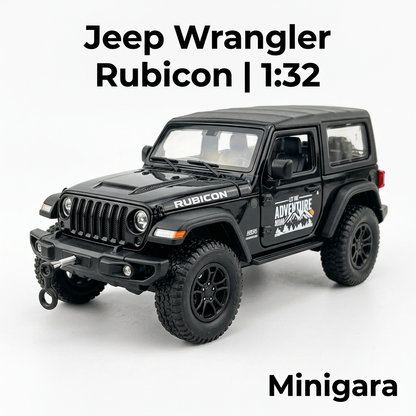 Jeep Wrangler Rubicon đen, giữ tời và móc