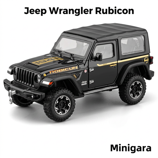 Jeep Wrangler Rubicon đen mui đóng
