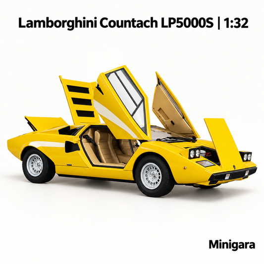 Lamborghini Countach LP5000S vàng