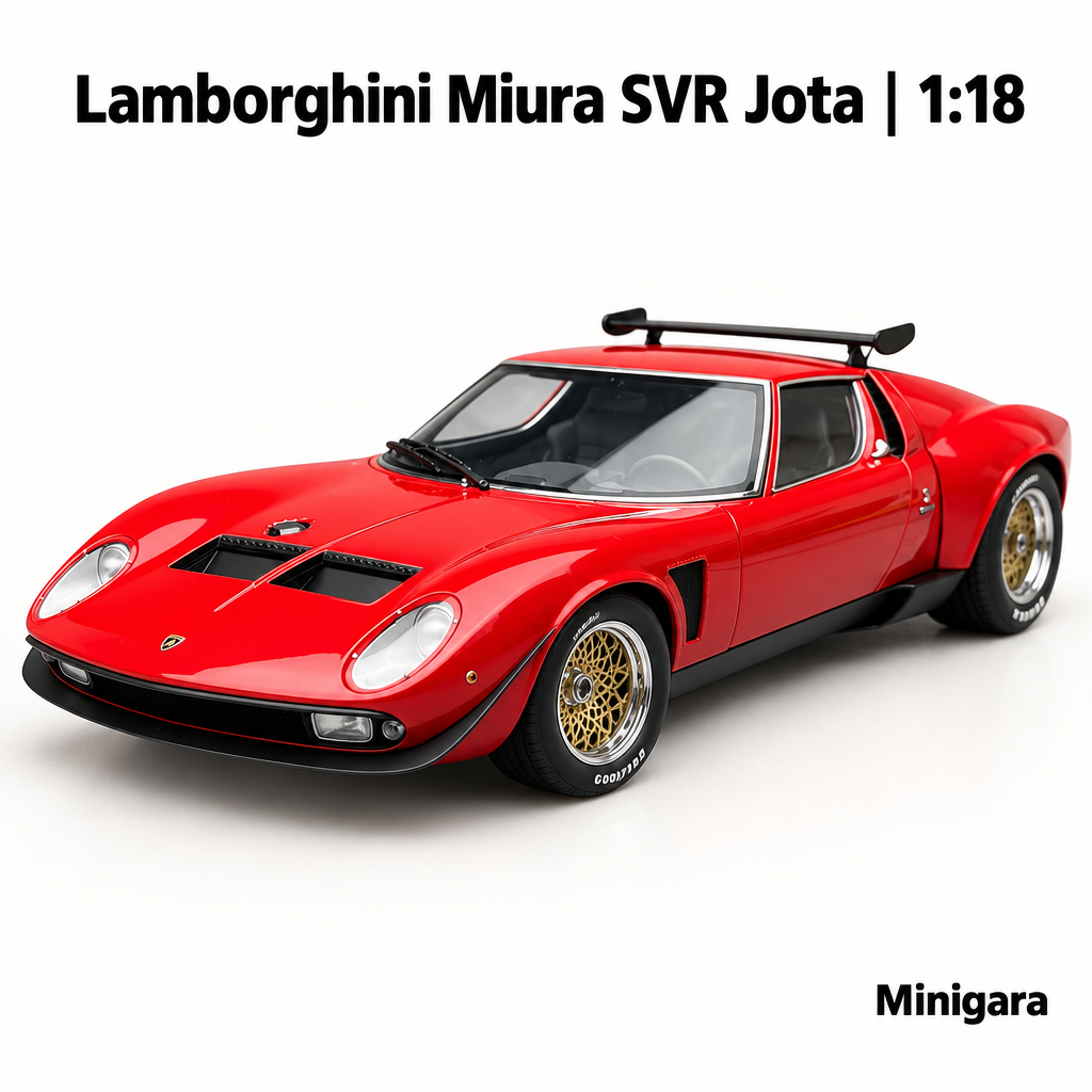 Lamborghini Miura SVR Jota đỏ