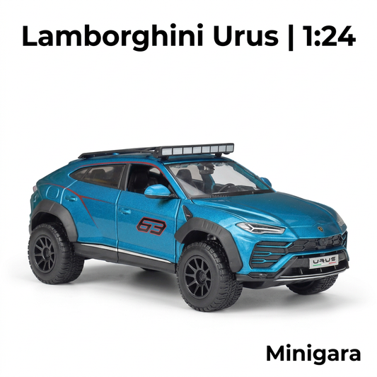 Lamborghini Urus xanh off-road số 63, giữ giá nóc