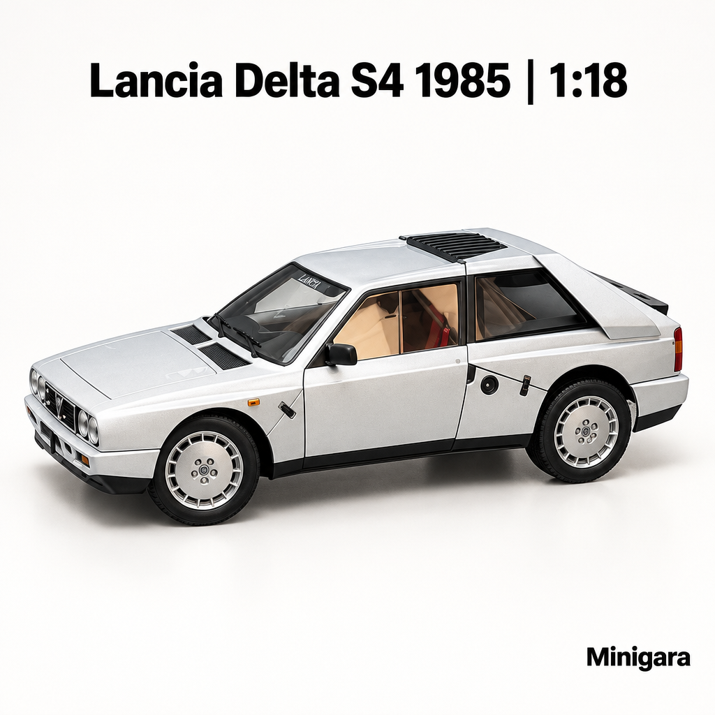 Lancia Delta S4 bạc