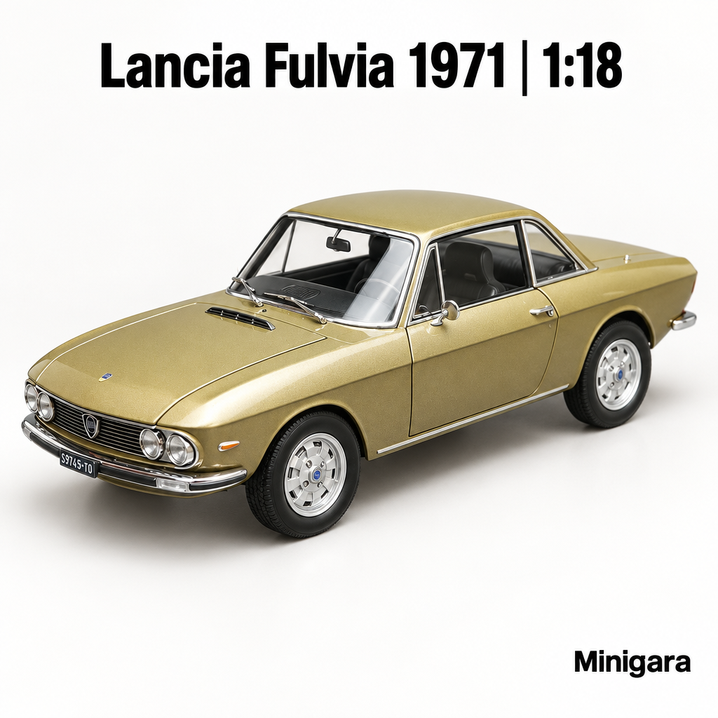 Lancia Fulvia màu champagne