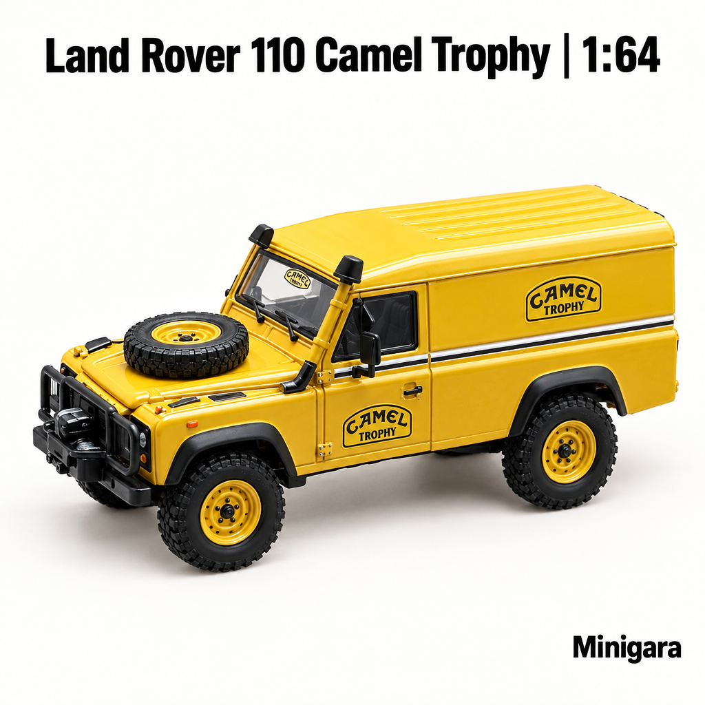 Land Rover 110 Camel Trophy vàng