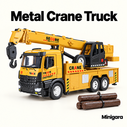 Large Metal Crane Truck
