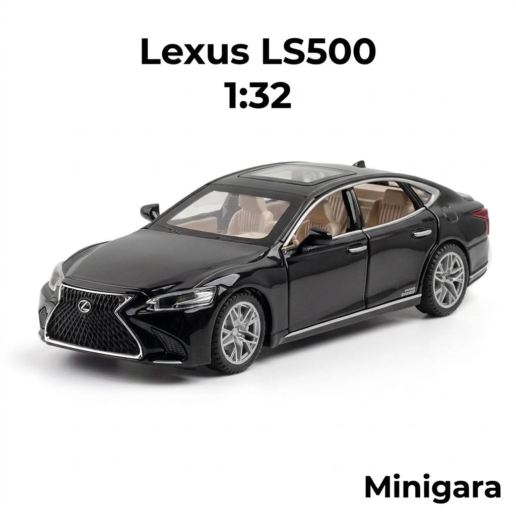 Lexus LS500 làm lại từ ảnh mới
