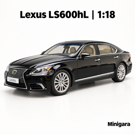 Lexus LS600hL đen