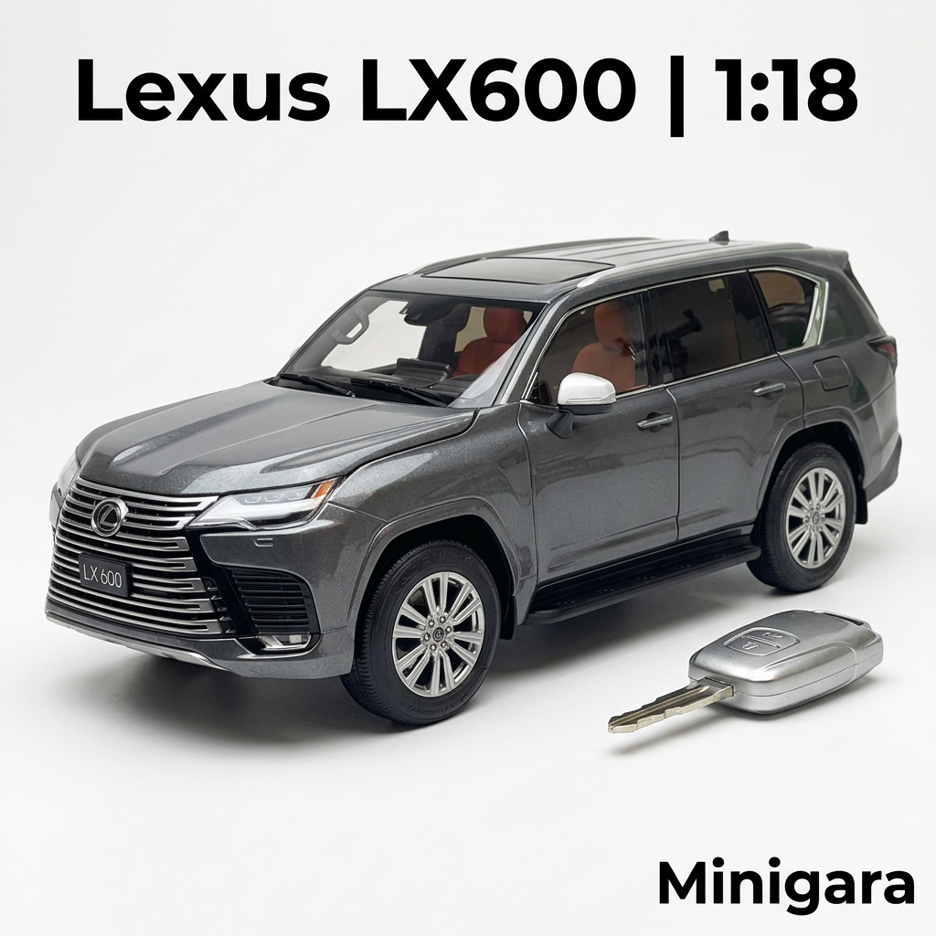 Lexus LX600 xám cùng chìa khóa