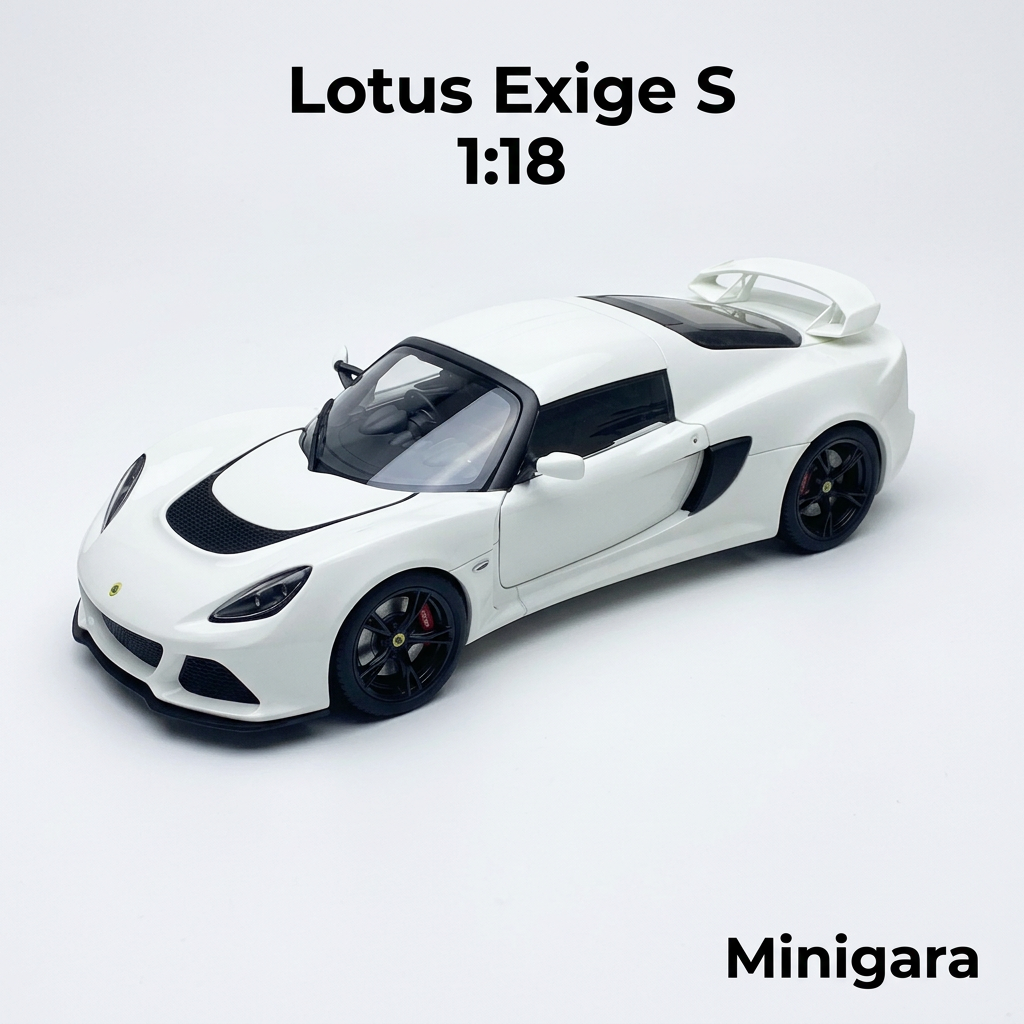 Lotus Exige S trắng