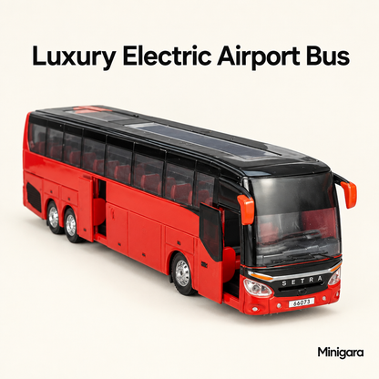 Luxury Electric Airport Bus