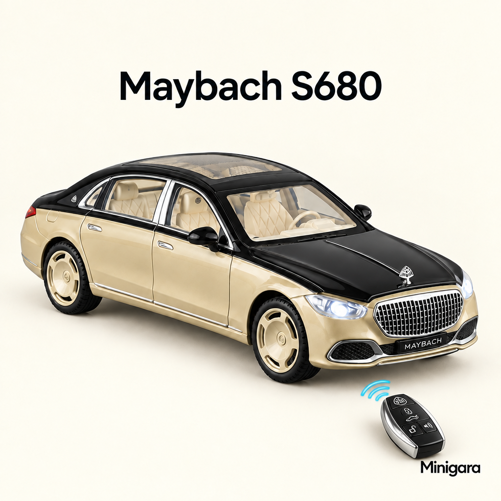 Maybach S680 kèm chìa khóa điều khiển