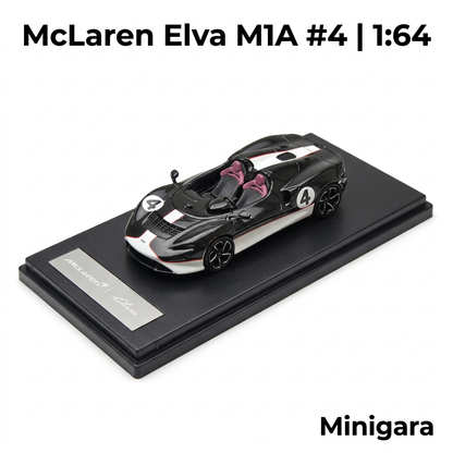 McLaren Elva đen số 4
