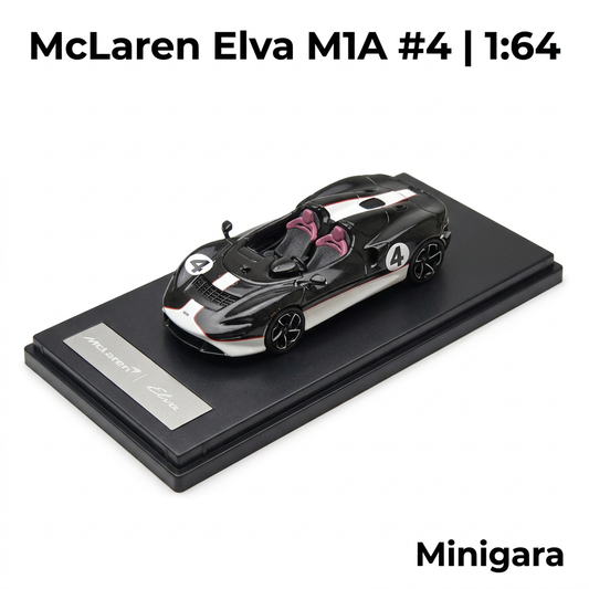 McLaren Elva đen số 4
