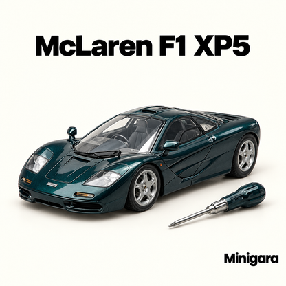 McLaren F1 XP5 xanh đậm