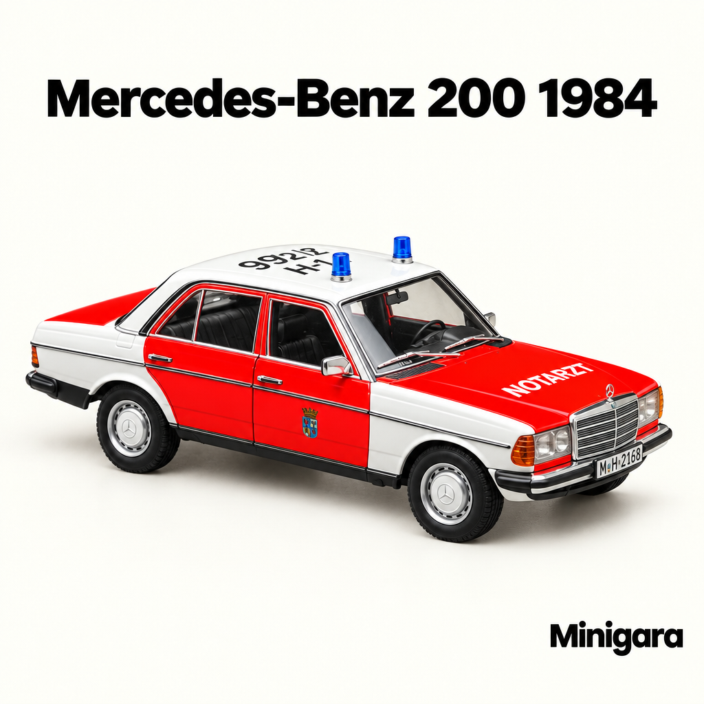 Mercedes-Benz 200 1984 bản xe khẩn cấp
