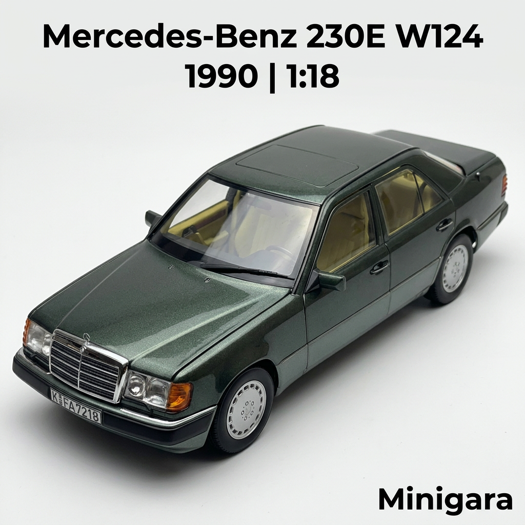 Mercedes-Benz 230E xanh đậm nội thất nâu