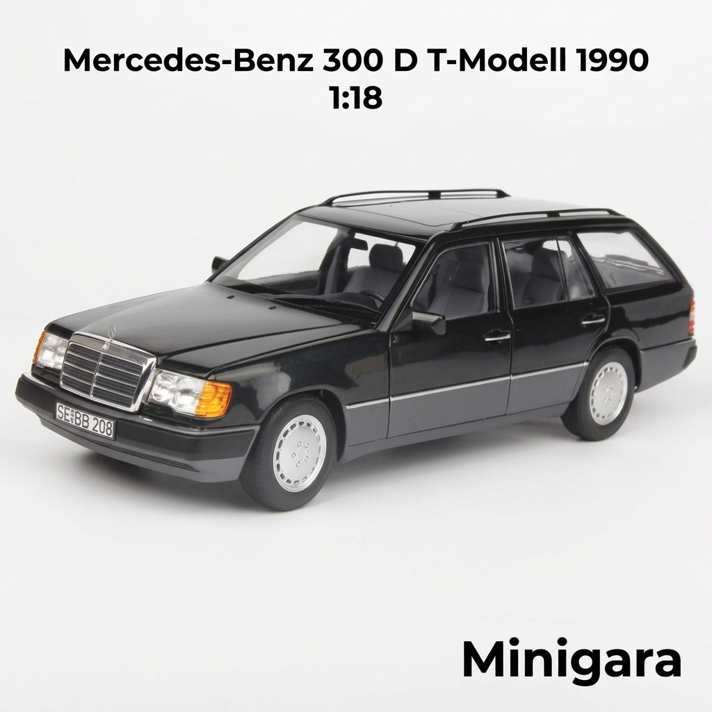 Mercedes-Benz 300 D wagon đen xám