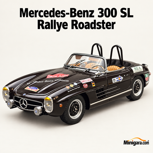 Mercedes-Benz 300 SL W198 Rallye Roadster brown