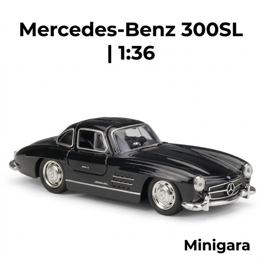 Mercedes-Benz 300SL đen
