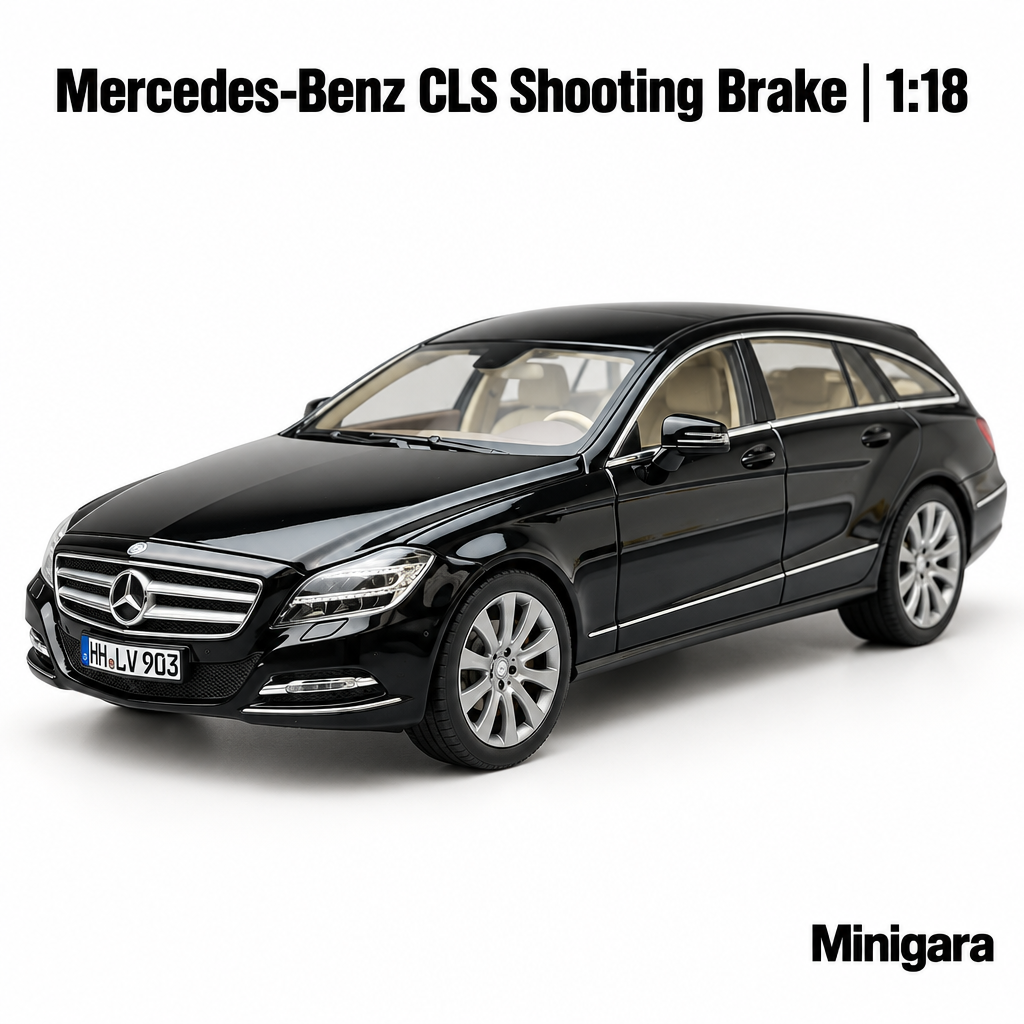 Mercedes-Benz CLS Shooting Brake đen