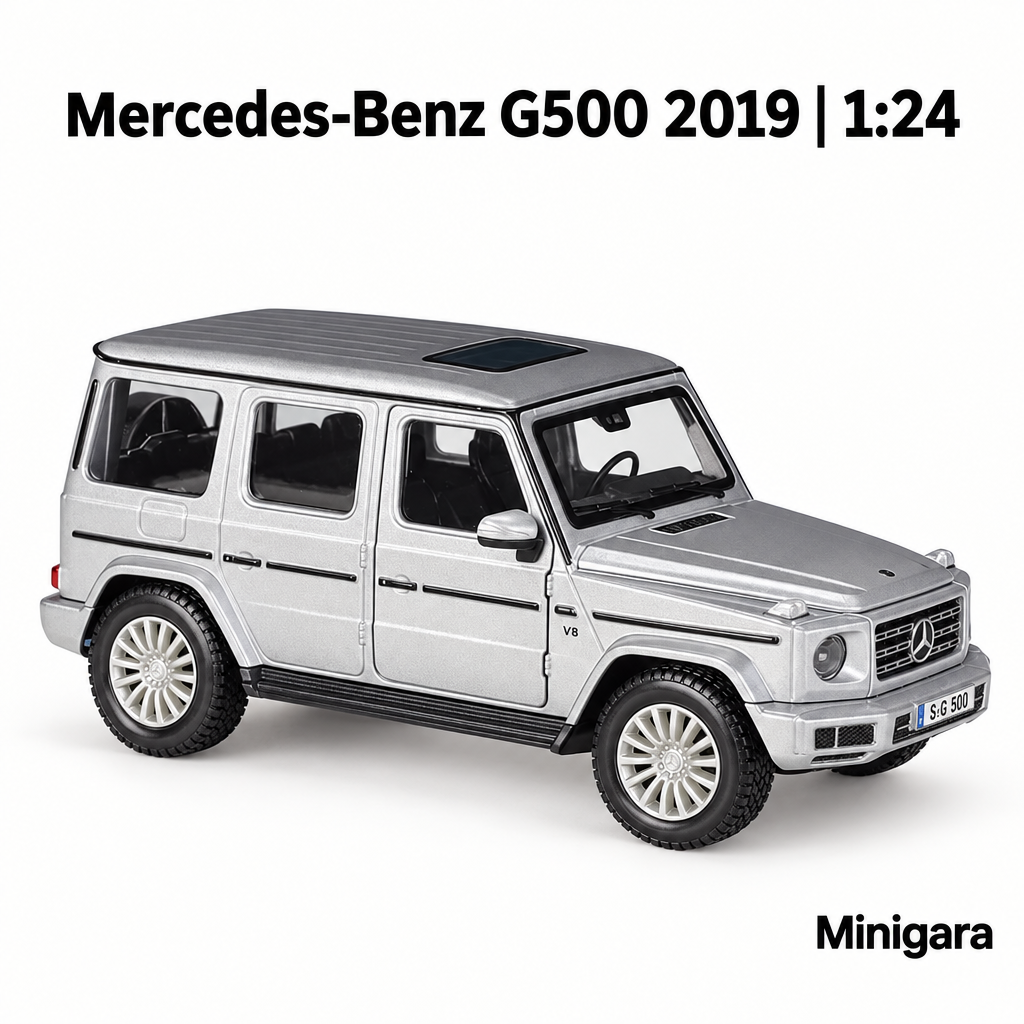 Mercedes-Benz G500 bạc