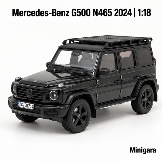 Mercedes-Benz G500 đen, giữ giá nóc