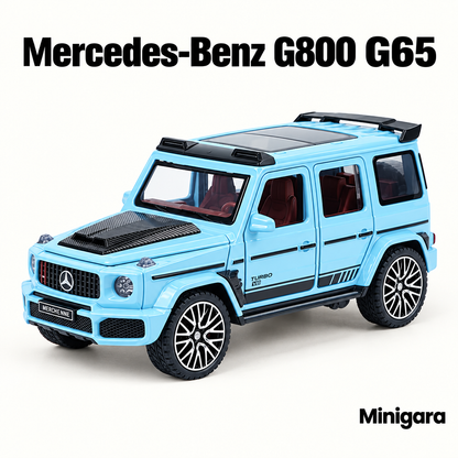 Mercedes-Benz G800 G65 xanh nhạt