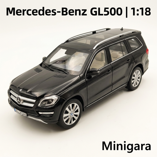 Mercedes-Benz GL500 đen, nội thất kem
