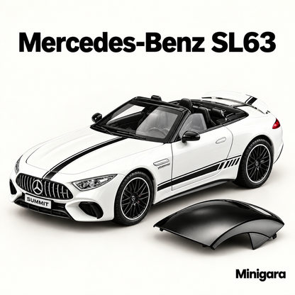 Mercedes-Benz SL63 cùng mui tháo rời