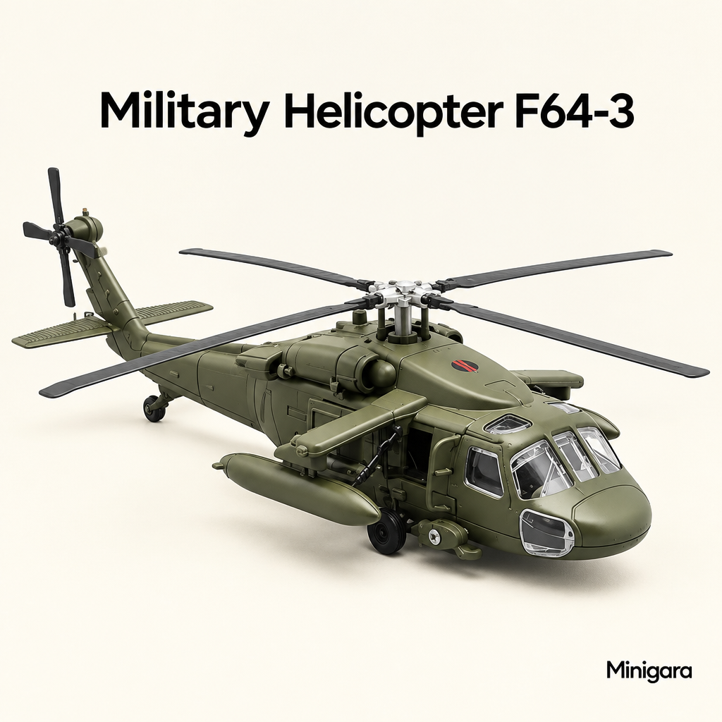 Military Helicopter F64-3