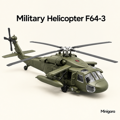 Military Helicopter F64-3