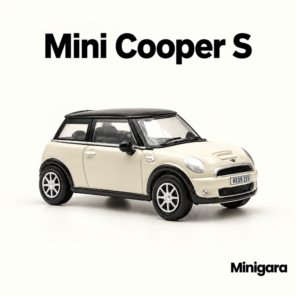 Mini Coopers Coupe làm lại logo Minigara