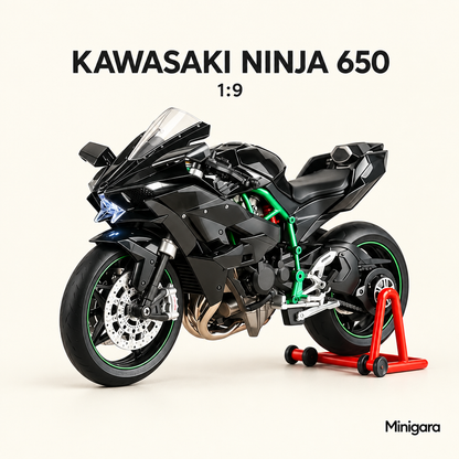 Ảnh bìa Kawasaki Ninja 650 tỷ lệ 1:9