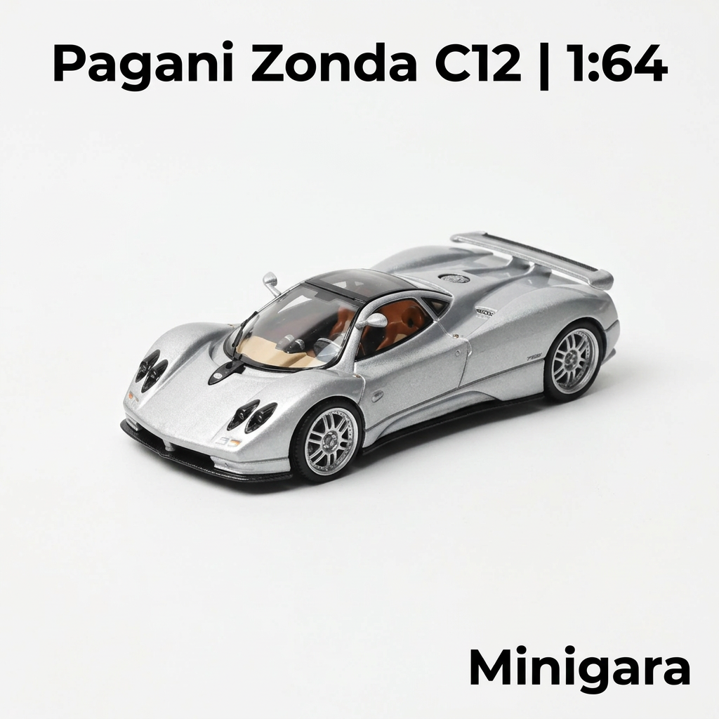 Pagani Zonda C12 bạc