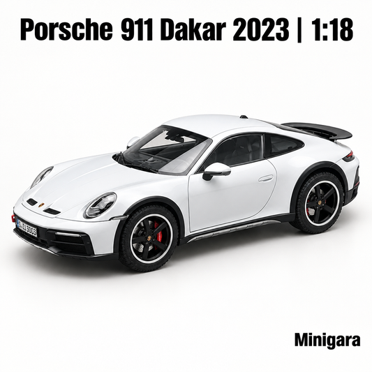 Porsche 911 Dakar trắng