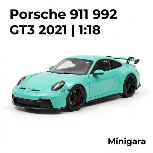 Porsche 911 GT3 turquoise