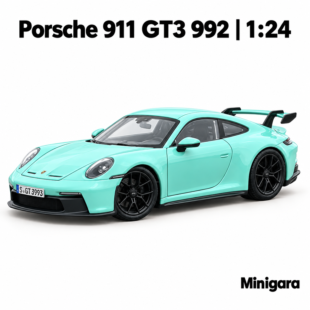Porsche 911 GT3 xanh mint