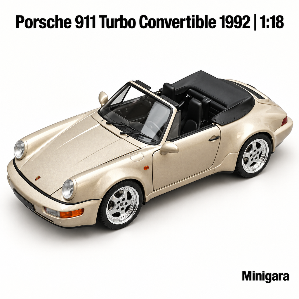 Porsche 911 mui trần màu champagne