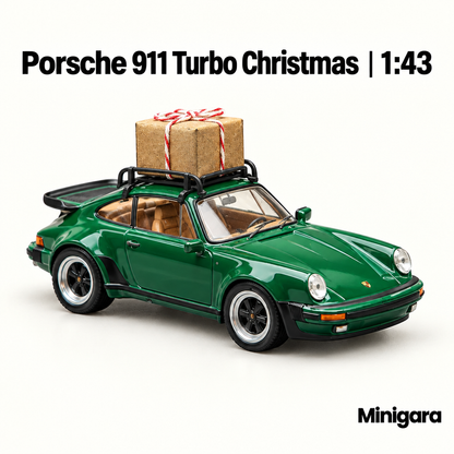 Porsche 911 Turbo xanh kèm hộp quà