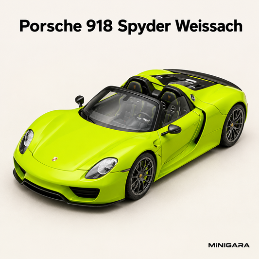 Porsche 918 Spyder Weissach