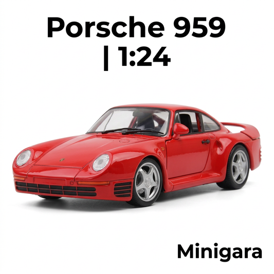 Porsche 959 đỏ