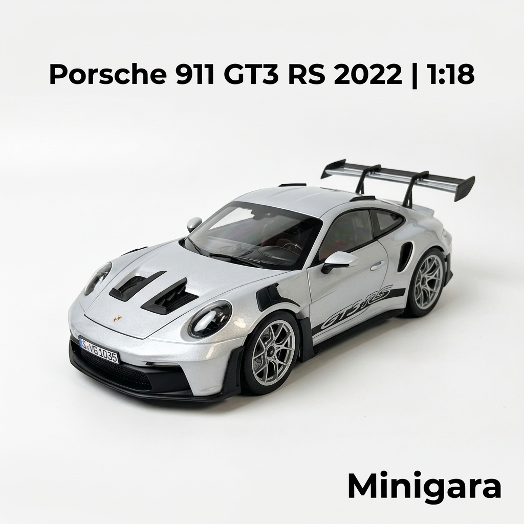 Porsche GT3 RS bạc