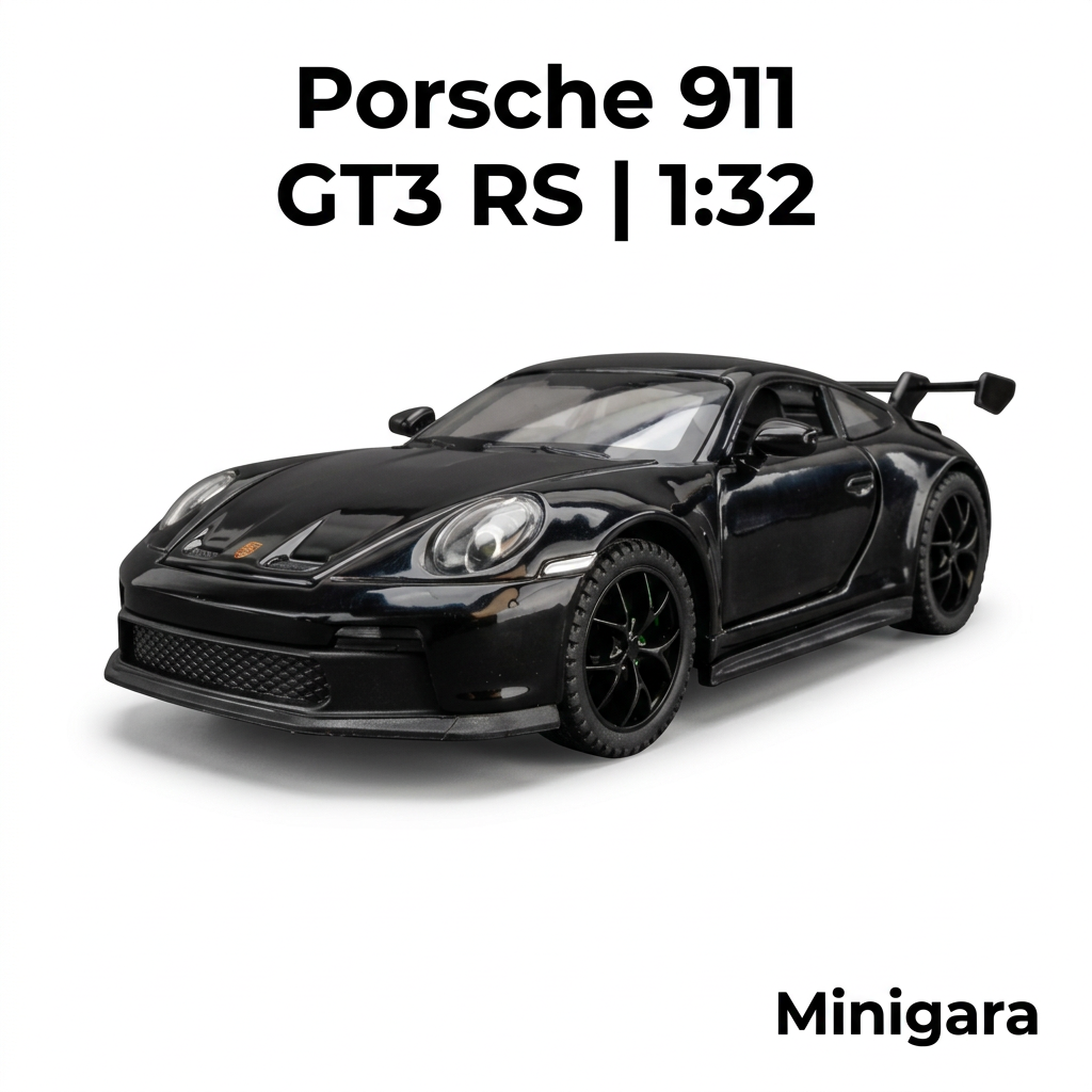 Porsche GT3 RS đen
