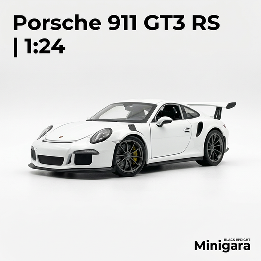 Porsche GT3 RS trắng phanh vàng