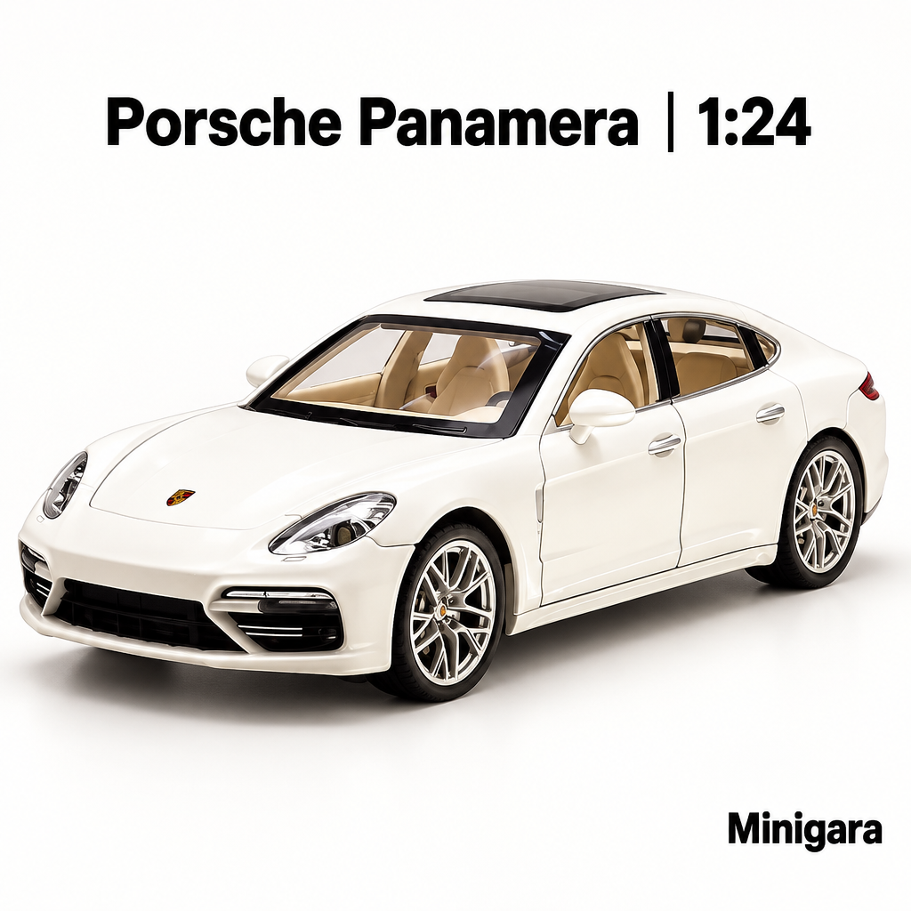 Porsche Panamera trắng