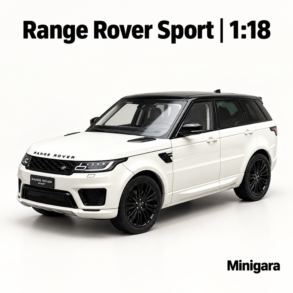 Range Rover Sport trắng, nóc đen