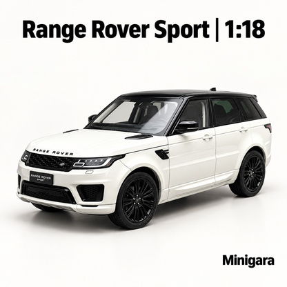 Range Rover Sport trắng, nóc đen